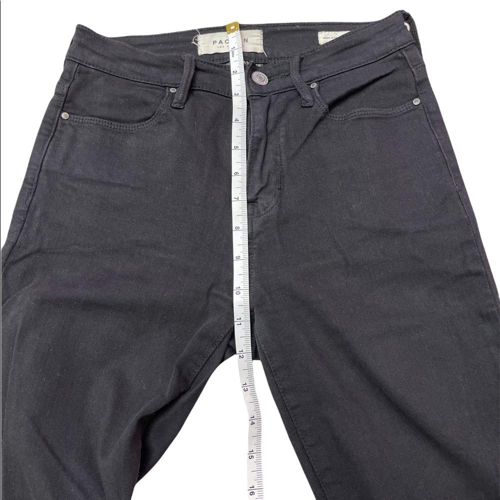 PacSun High-Rise Ankle Jegging Black size 23 (small) - Picture 9 of 12